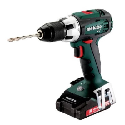 Акумуляторний шуруповерт Metabo BS 18 LT Mobile Workshop (18 В, 2х2 А*год, 60 Н*м) (602102600)