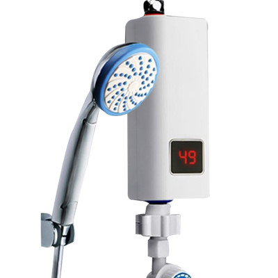 Проточний електричний водонагрівач ZEGOR EC-800 із душовою насадкою 3400W (бойлер)