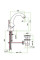 Змішувач для умивальника SANTAN MURRINE 181CO0623 ch/g, з донним клапаном