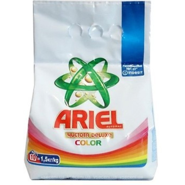 Порошок пральний ARIEL Automat Color De Luxe 1.5кг
