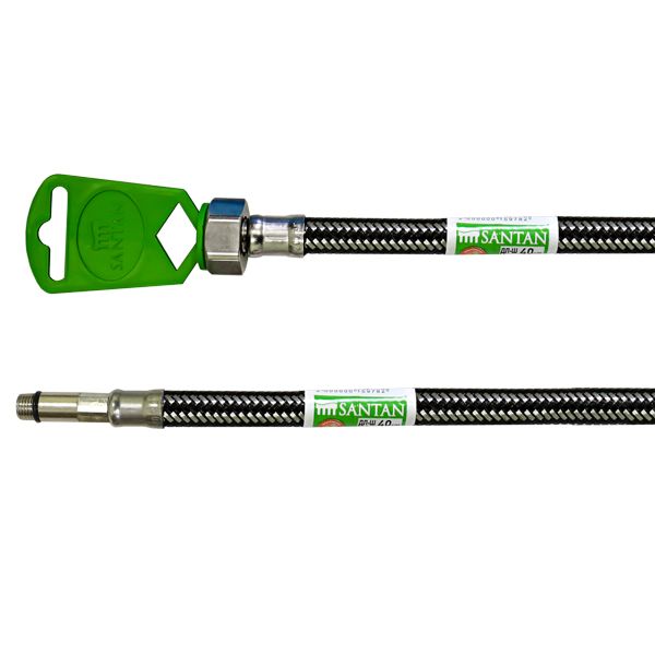 Шланг для води SANTAN Flex-combi-anticor М10х1/2", 40 см, Г-ДШ
