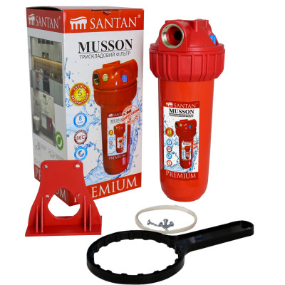 Фільтр для очищення горячої води SANTAN Musson 3PS, 1"