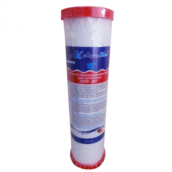 Картридж фільтра з поліпропілену FCPP-HOT для гарячої води ,10", у сітці AquaKut (21504)