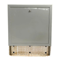 Колекторна шафа із замком для системи "Тепла підлога" 700 ICMA 196, регульована, біла,