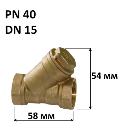 Фільтр грубої очистки SANTAN 1/2"