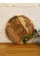Менажниця дерев'яна TreeVeru кругла на 3 відділення + соус Ø30 см