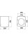 SOLO Rim-Off Унітаз-компакт підлоговий безободковий, пристінний, бачок з арматурою 3/6 л., кришка з сидінням Duroplast, з механізмом soft-close, біла